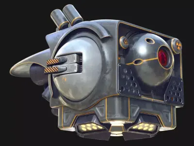 Sci-Fi Drone 3D model