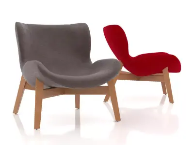 Daff lounge chair 3D model