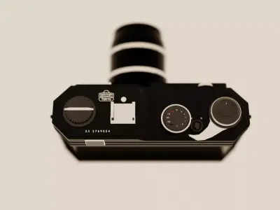 Camera 3D model