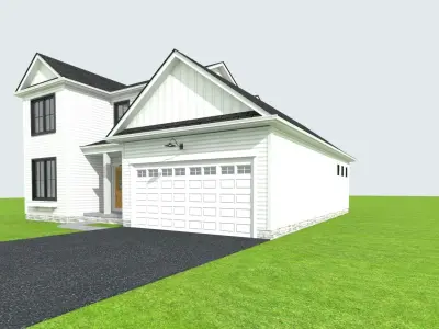 Cape Cod House 39 3D model