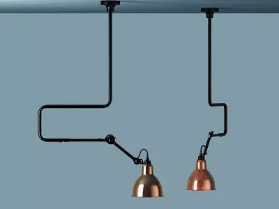 Lampe Gras No312 Pendant 3D model