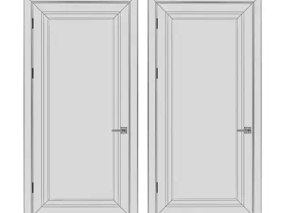Doors 1 pair of Free 3D model