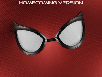 MCU Spider-Man Homecoming Movable Lenses 3D model