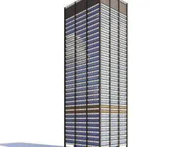 Skyscraper 3D Model 3D model