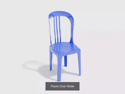 Chair Group 3D Model Pack