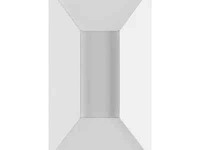 Stretto Outdoor LED Wall Sconce 3D model