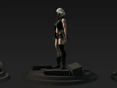 Nach Armored Arms 3D model