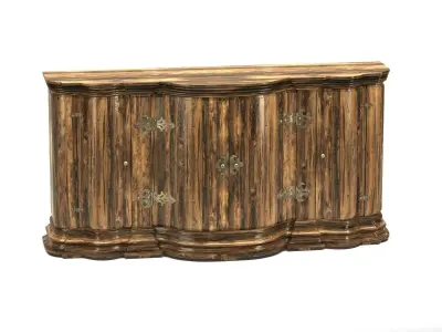 Brumbaughs Large S-Curve Console 3D model