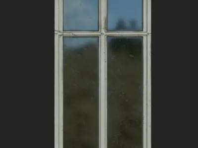 Old Windows Low-poly 3D model
