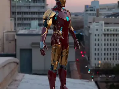 iron man mark 85 3D model
