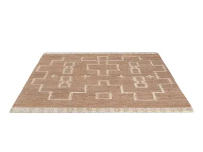 HAZAL JUTE RUG 3D model