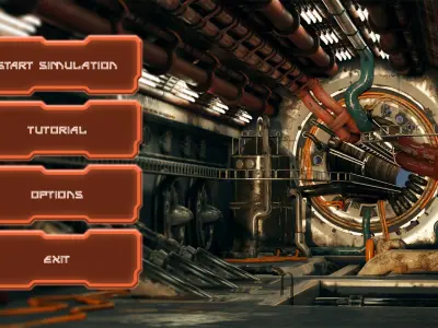 Factory Concept Low-poly 3D model