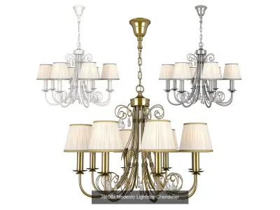 781 Modesto Lightstar Collection of Classical Lamps 3D Model Pack