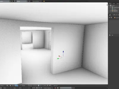 American House  House02  Low-poly without Textures Low-poly 3D model