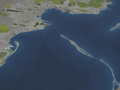 Kerch  Low-poly 3D model