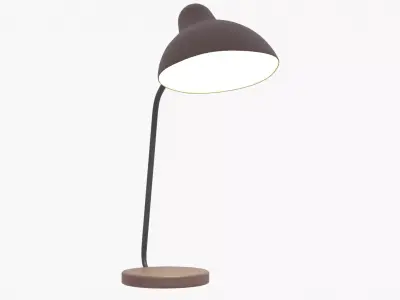 Desk Lamp Low-poly 3D model 19