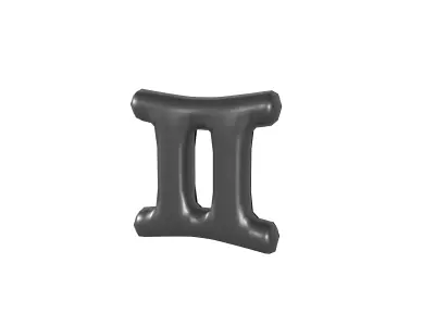 Gemini v2 001 Low-poly 3D model