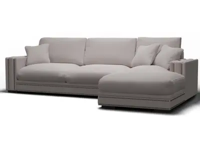 Sofa Arianna - Bundle Low-poly 3D model