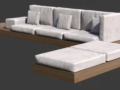 SITTING AREA NO7 A 3D model