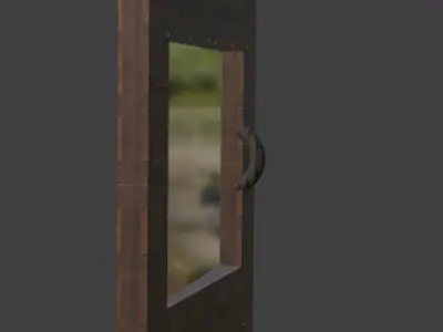 gaming door 3D model