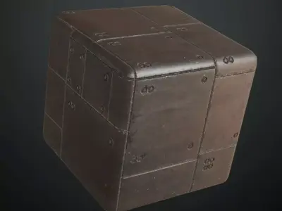 Sci-Fi Wall PBR Seamless Texture