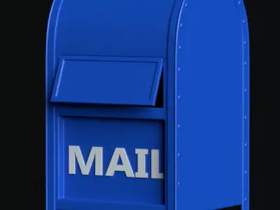 Mailbox 02 3D model