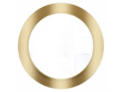 Mirror in a metal frame GZ-M1040 3D model