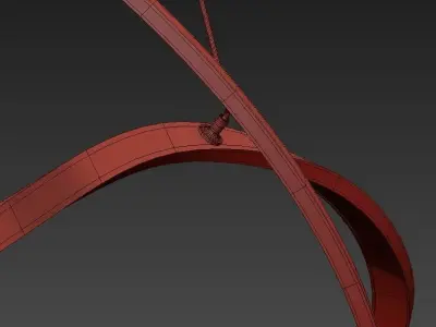 Draughn LED Novelty Chandelier 3D model