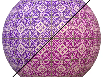 tile patterned 139-seamless-4k-pbr  Texture