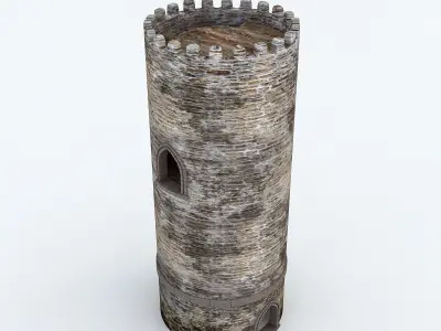 Castle pack part2 Low-poly 3D model