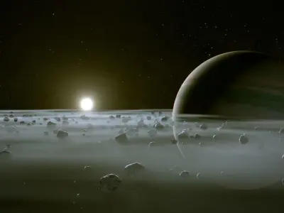 Space Planet Metaverse  Low-poly 3D model