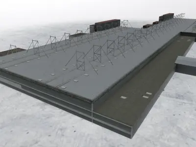 EDDF Storage 8 Low-poly 3D model