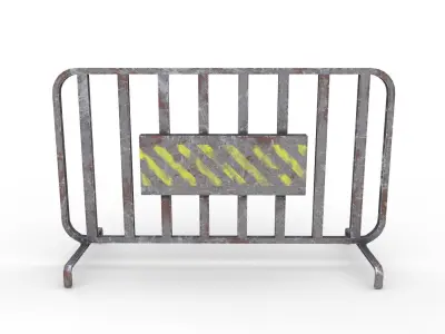 Traffic sign - PBR Low-poly 3D model