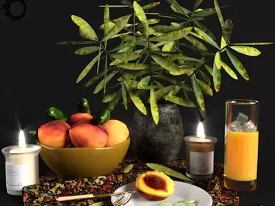 kitchen assessories 2 3D model