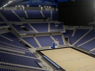 Wintrust Arena Chicago USA 3D model