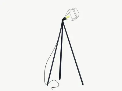 Industrial lamp 3D model