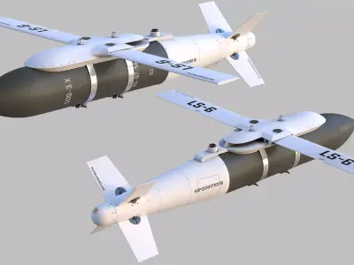 Luoyang CASC LS-6 Low-poly 3D model