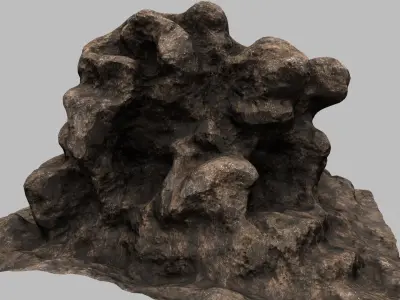 Rock Mount 3D model purchase