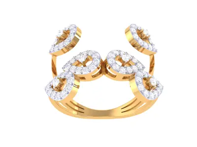  Women Ring MTL 3dm STL OBJ FBX Details 3D print model 103