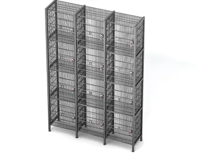 Luggage Storage 3D model