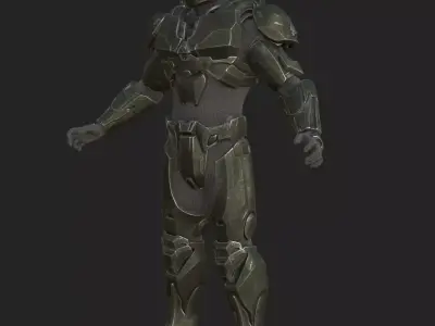 MK Armor 3D model