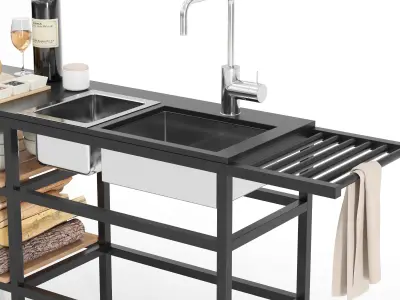 Barbecue 18 3D model