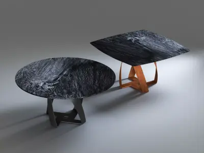 Bon Bon Table TC and TQ 3D model