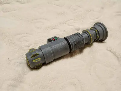 COLLAPSING LUKE LIGHTSABER With REMOVABLE BLADE 3D print model