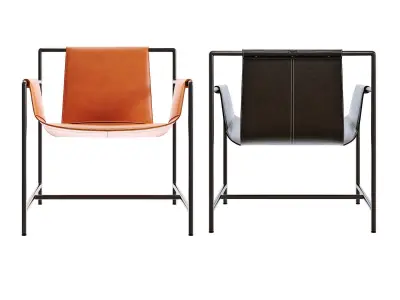 MingS Heart Armchair 3D model