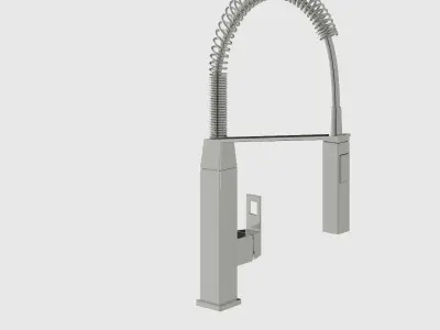 Grohe Eurocube mixer 3D model
