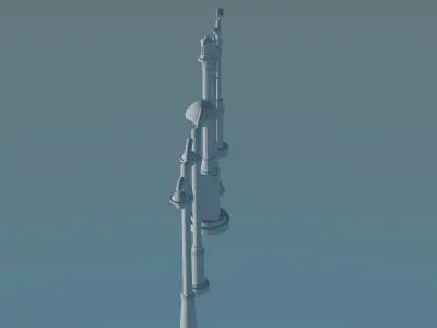 Light Post Models for Urban Design Projects 3D print model