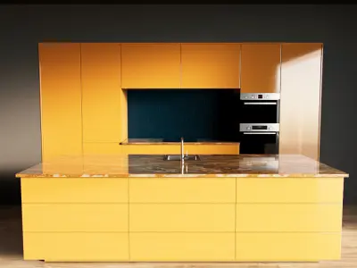 78-Kitchen6 glossy 7 3D model
