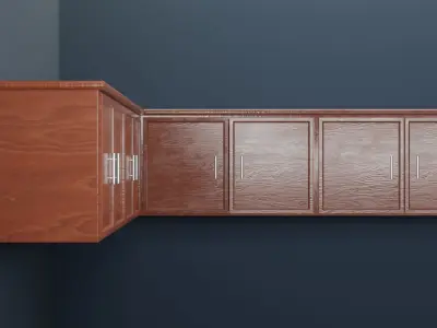 Kitchen Cabinet Free 3D model