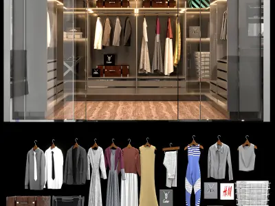 WARDROBE NO8 A 3D model